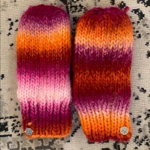 Kids knit Spyder mitten